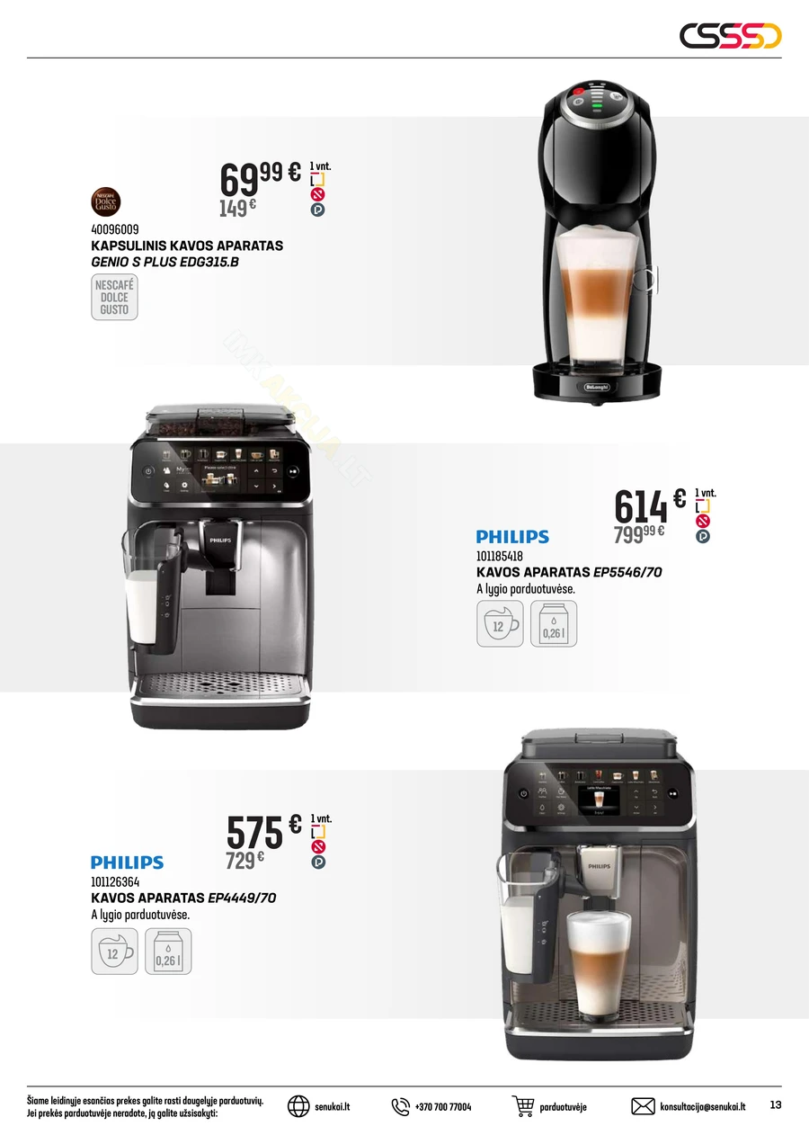 SENUKAI akcijų leidinys Nr. 24 puslapis 13