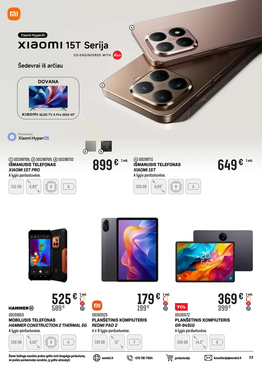 SENUKAI akcijų leidinys Nr. 24 puslapis 23