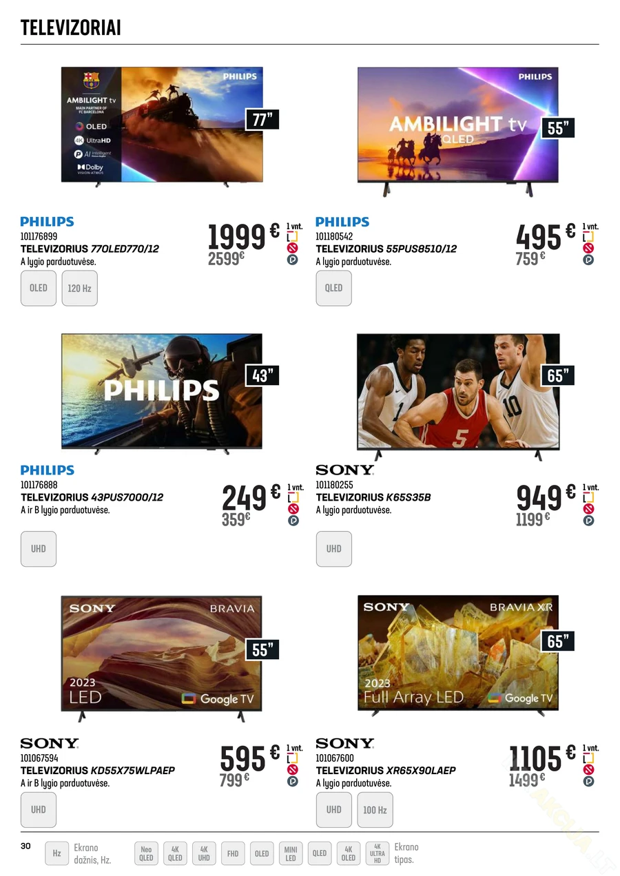 SENUKAI akcijų leidinys Nr. 24 puslapis 30