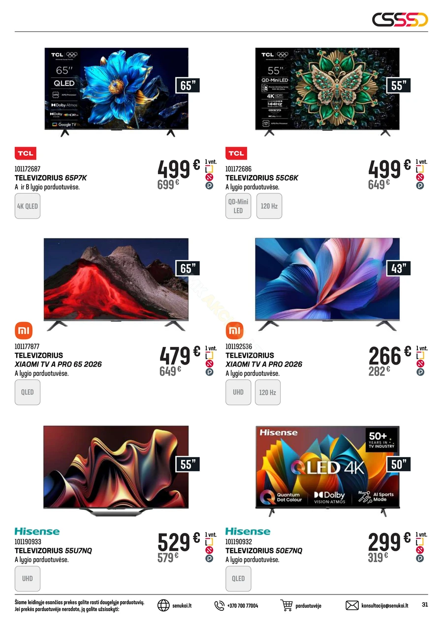 SENUKAI akcijų leidinys Nr. 24 puslapis 31