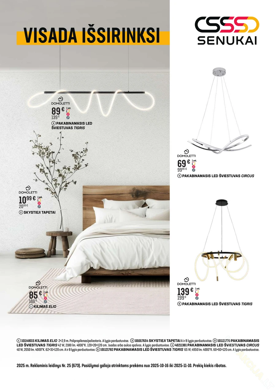 SENUKAI akcijų leidinys Nr. 25 puslapis 1