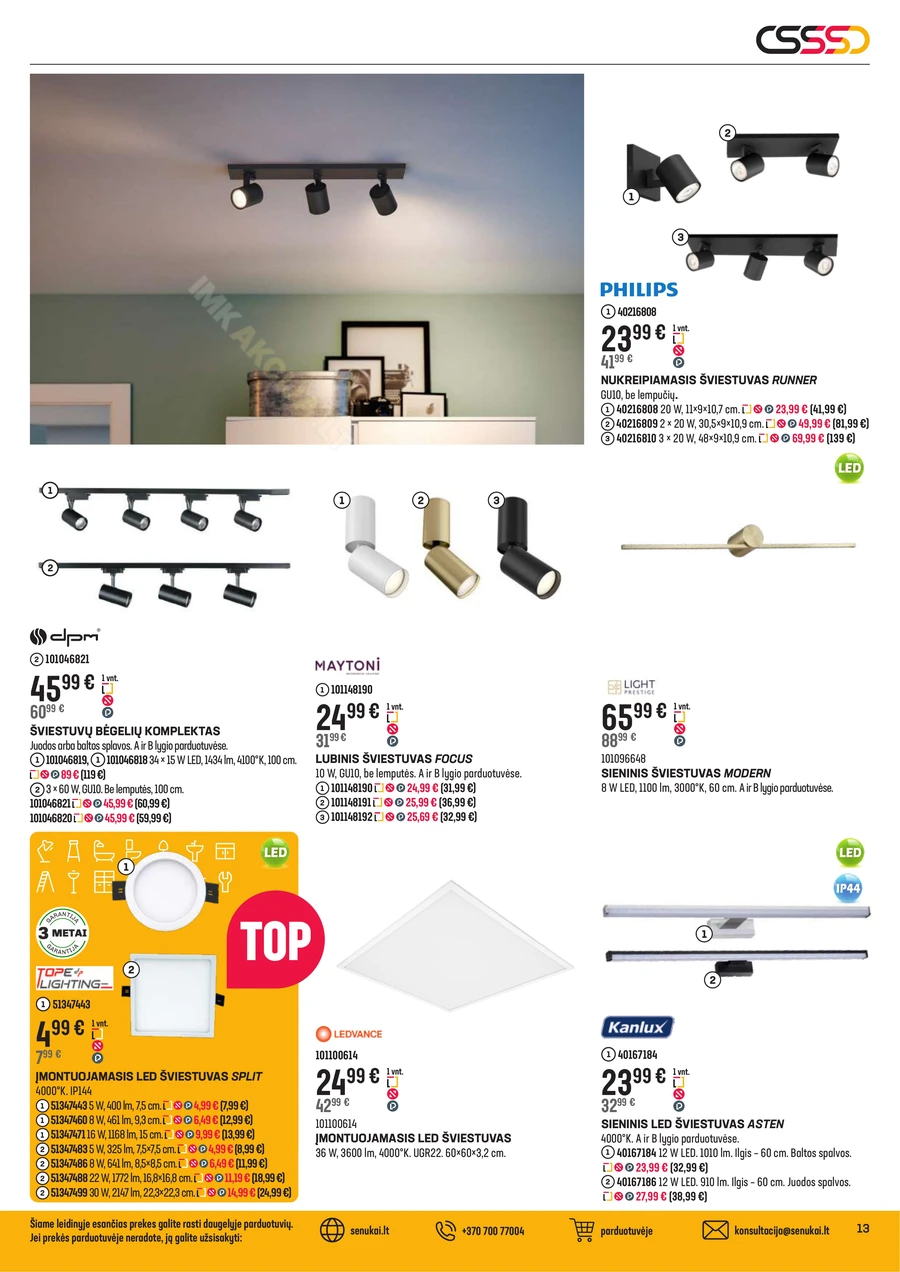 SENUKAI akcijų leidinys Nr. 25 puslapis 13