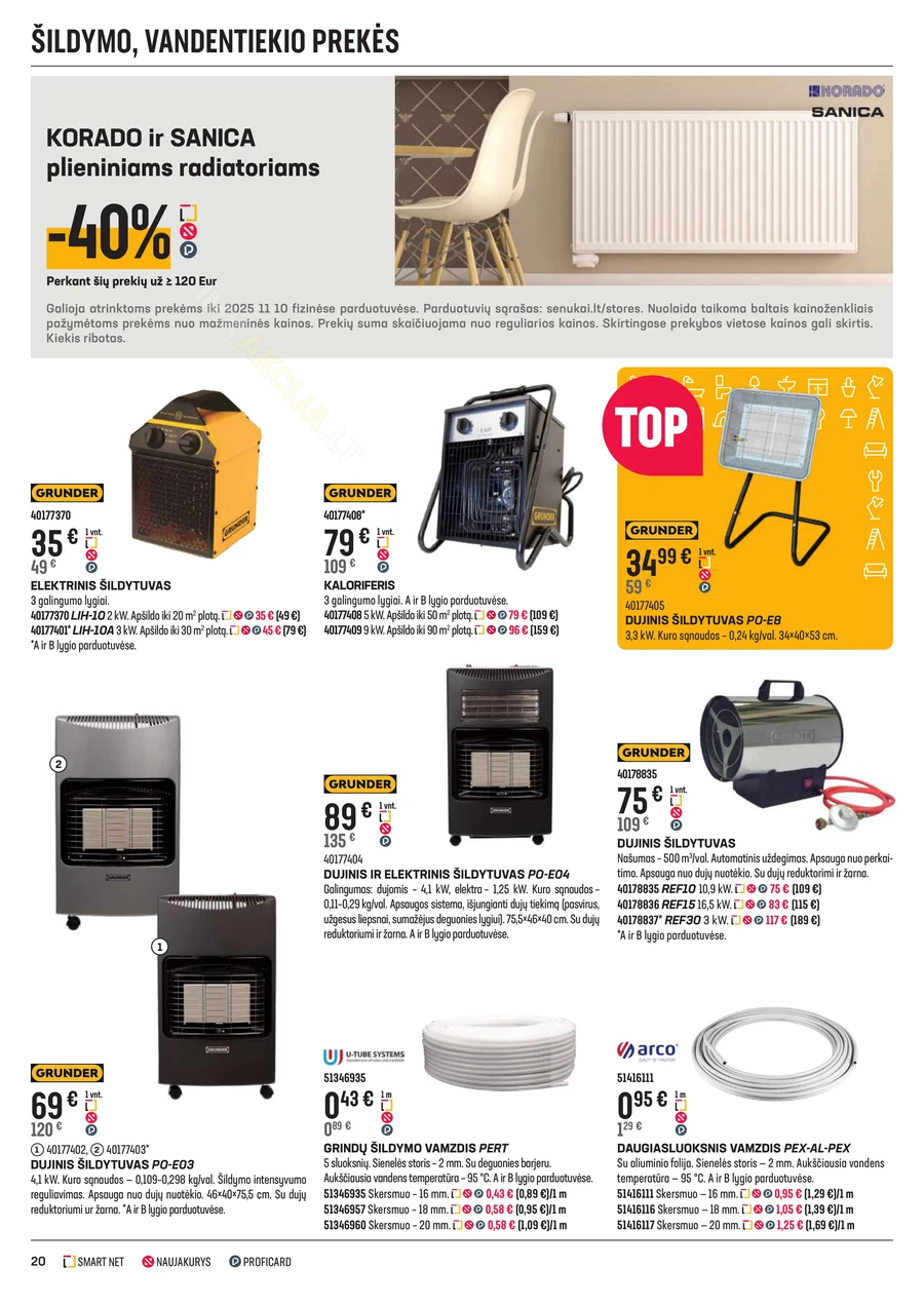 SENUKAI akcijų leidinys Nr. 25 puslapis 20