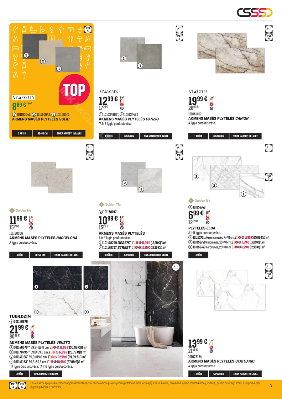 SENUKAI akcijų leidinys Nr. 25 puslapis 3