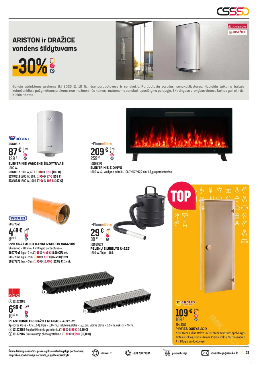 SENUKAI akcijų leidinys Nr. 25 puslapis 21