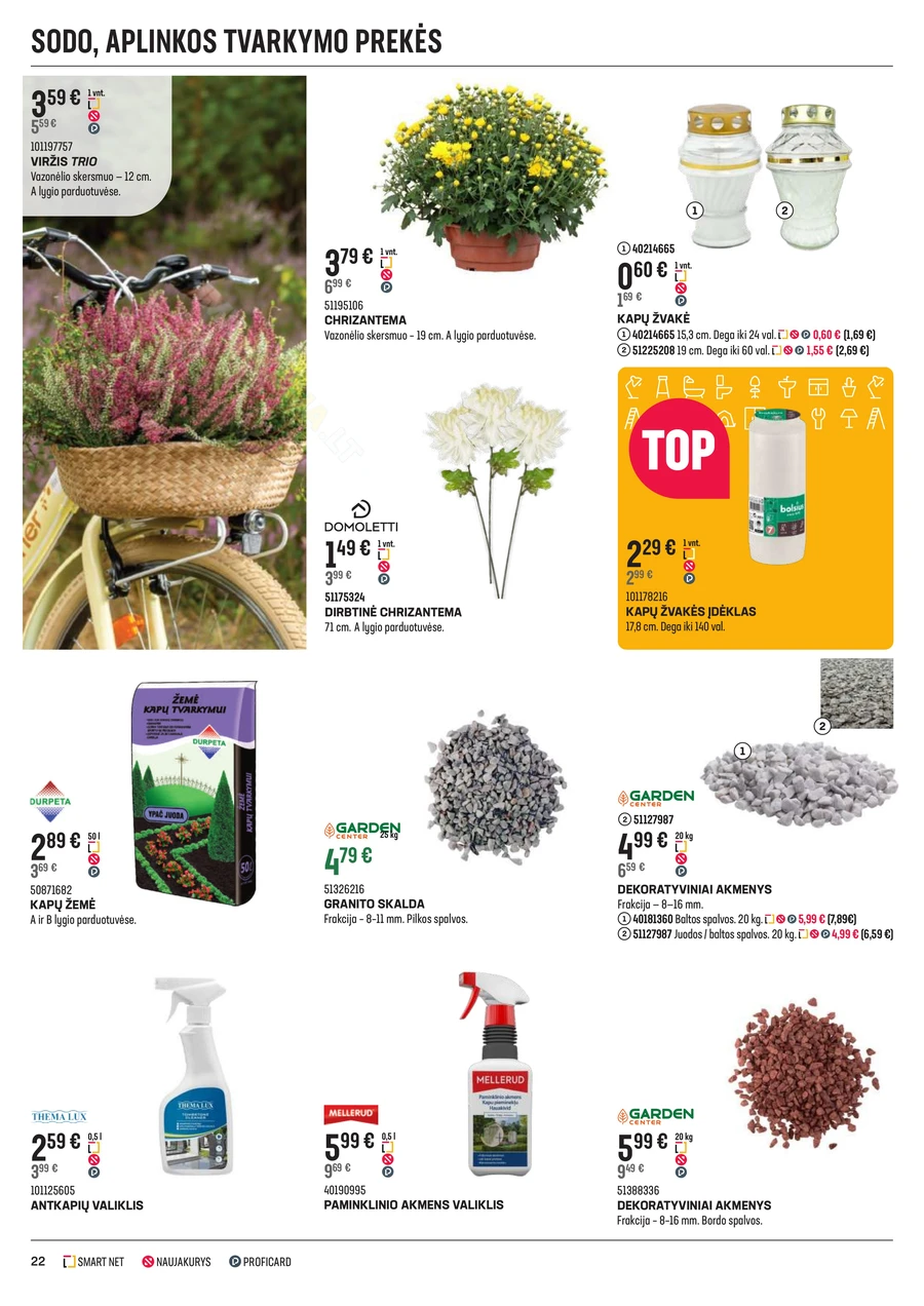 SENUKAI akcijų leidinys Nr. 25 puslapis 22