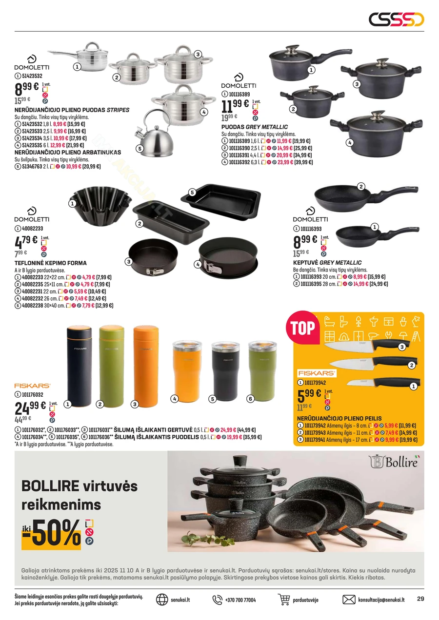 SENUKAI akcijų leidinys Nr. 25 puslapis 29