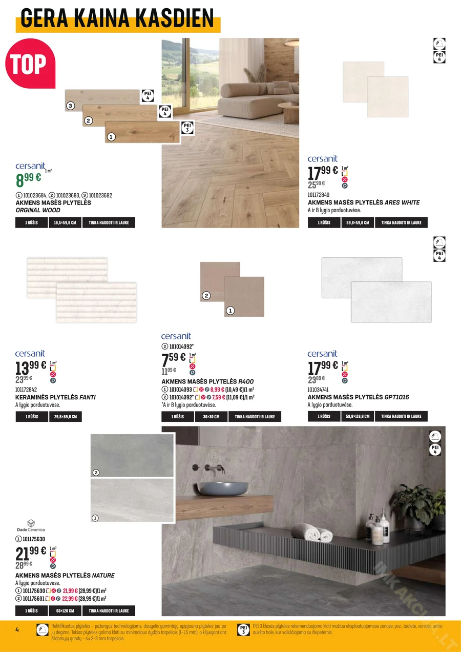 SENUKAI akcijų leidinys Nr. 25 puslapis 4