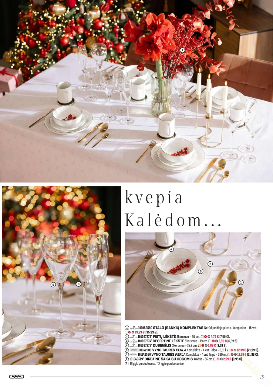 SENUKAI akcijų leidinys Nr. 26 puslapis 15