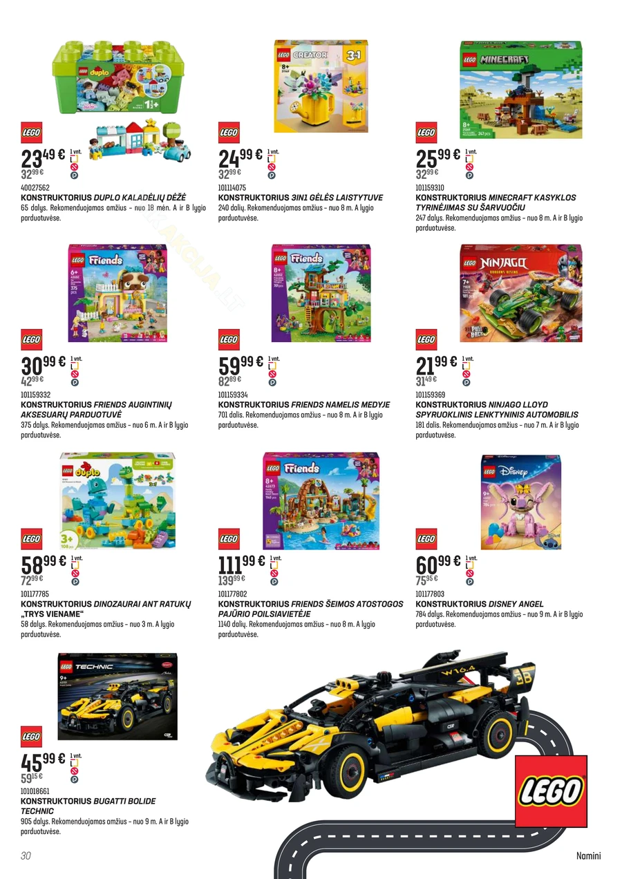 SENUKAI akcijų leidinys Nr. 26 puslapis 30