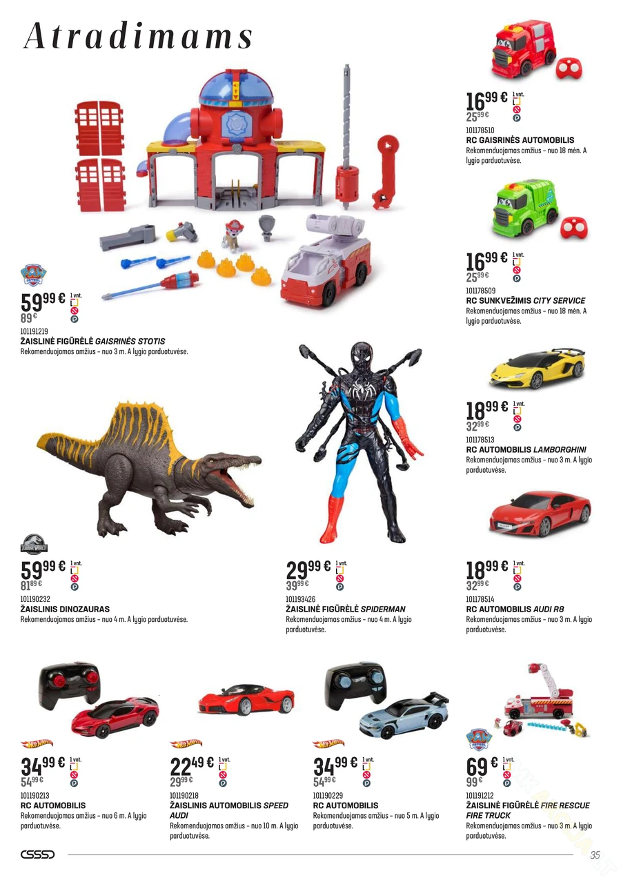 SENUKAI akcijų leidinys Nr. 26 puslapis 35