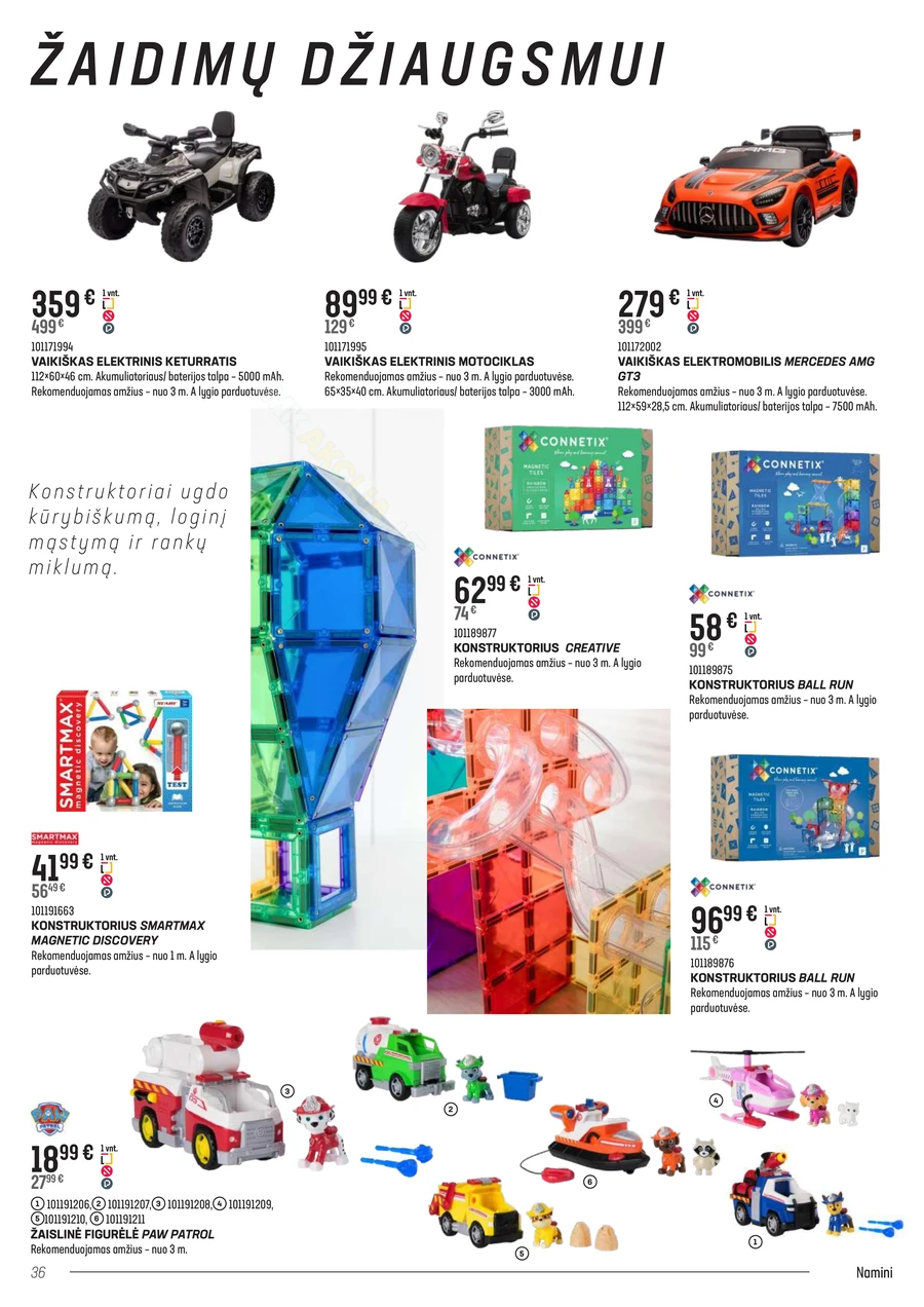 SENUKAI akcijų leidinys Nr. 26 puslapis 36