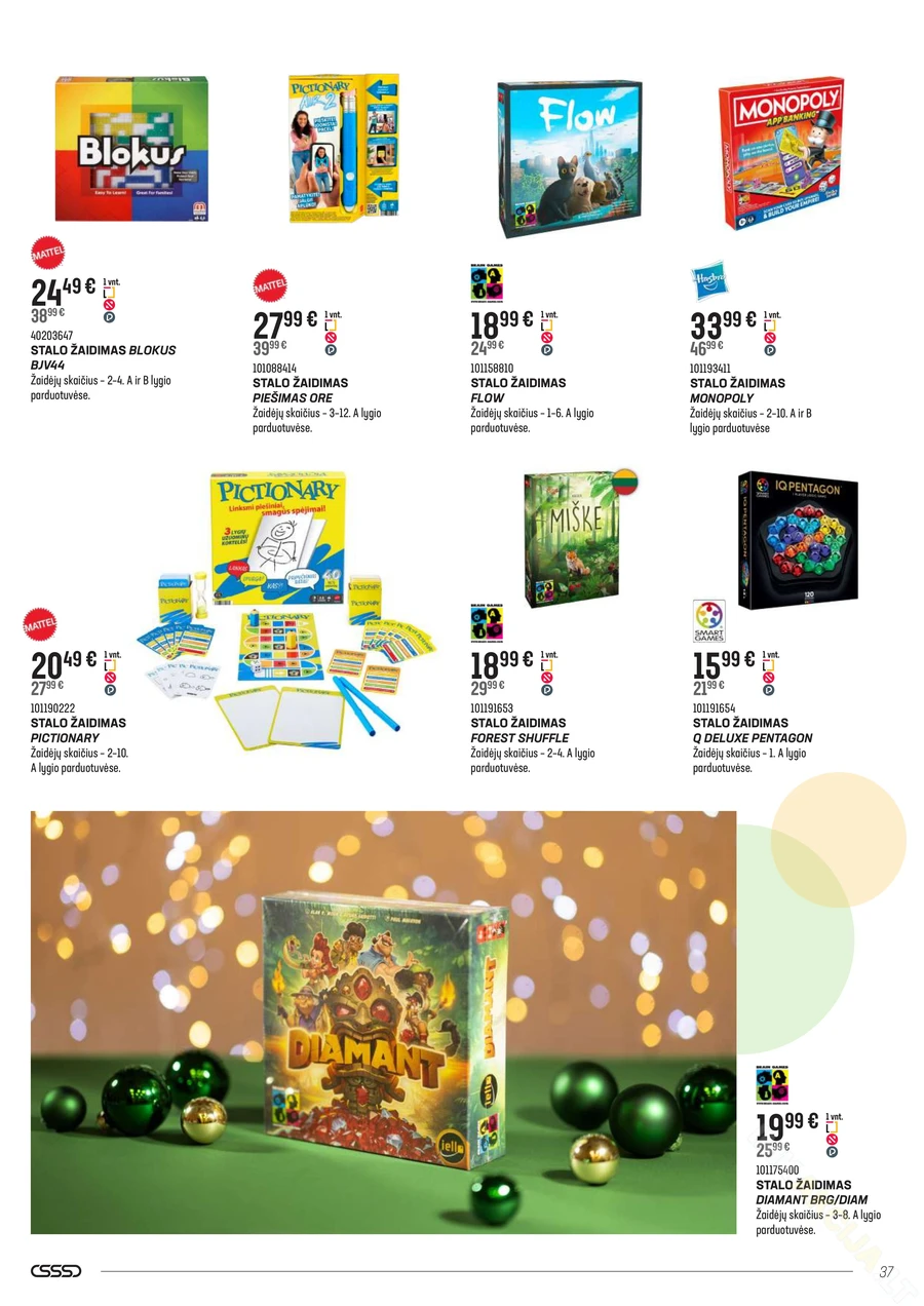 SENUKAI akcijų leidinys Nr. 26 puslapis 37