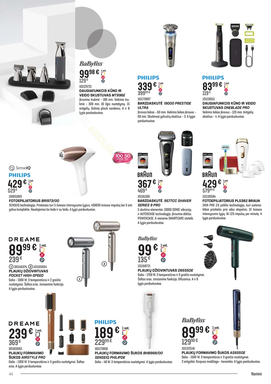 SENUKAI akcijų leidinys Nr. 26 puslapis 44