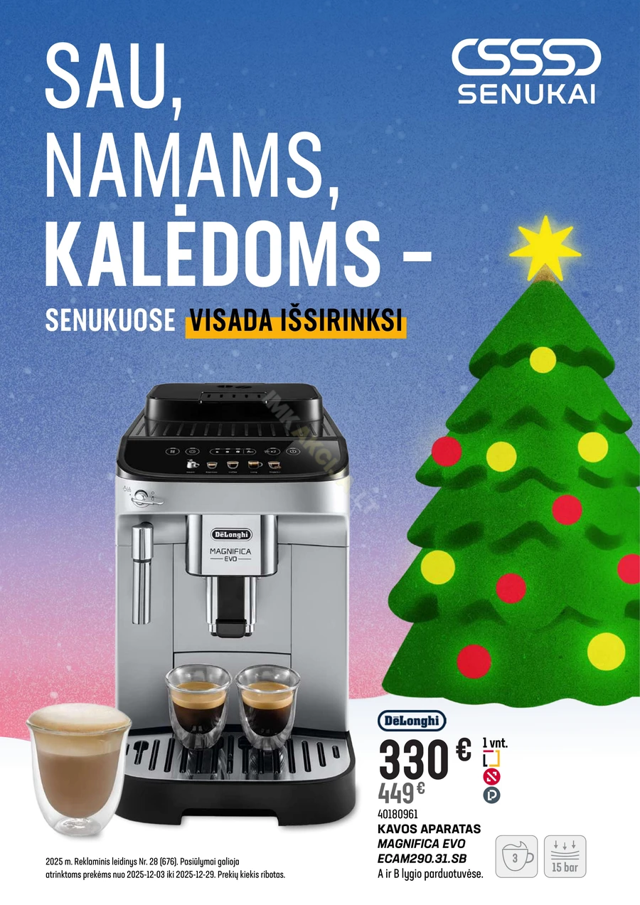 SENUKAI akcijų leidinys Nr. 28 puslapis 1