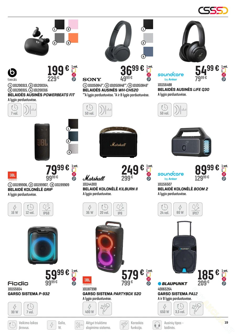 SENUKAI akcijų leidinys Nr. 28 puslapis 19