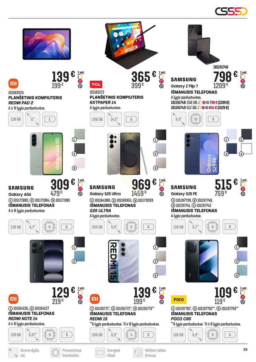 SENUKAI akcijų leidinys Nr. 28 puslapis 23