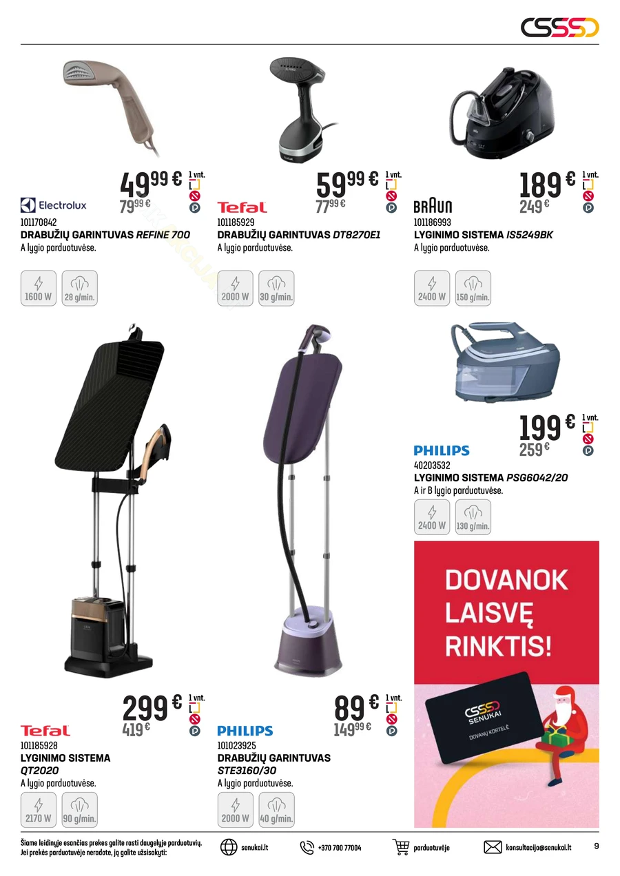 SENUKAI akcijų leidinys Nr. 28 puslapis 9