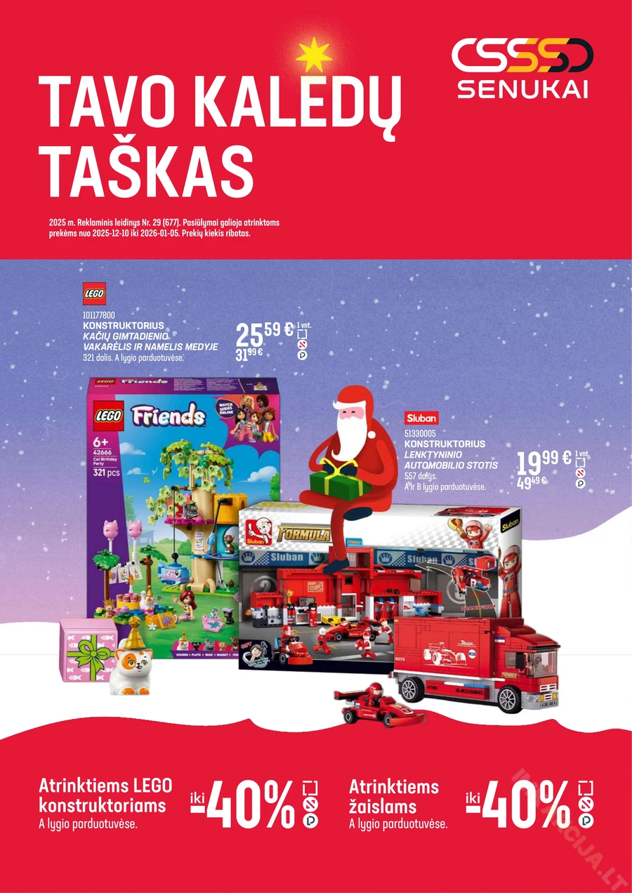 SENUKAI akcijų leidinys Nr. 29 puslapis 1