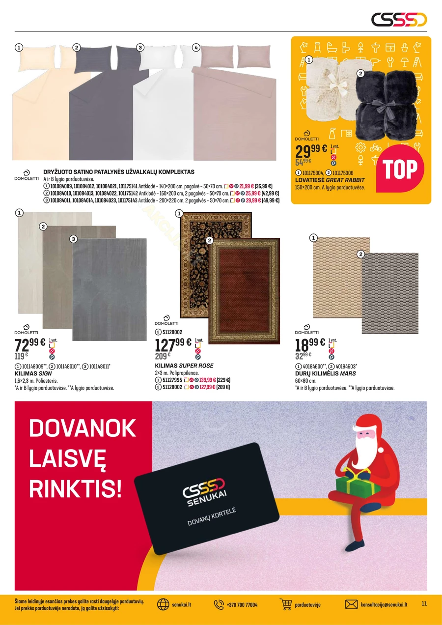 SENUKAI akcijų leidinys Nr. 29 puslapis 11