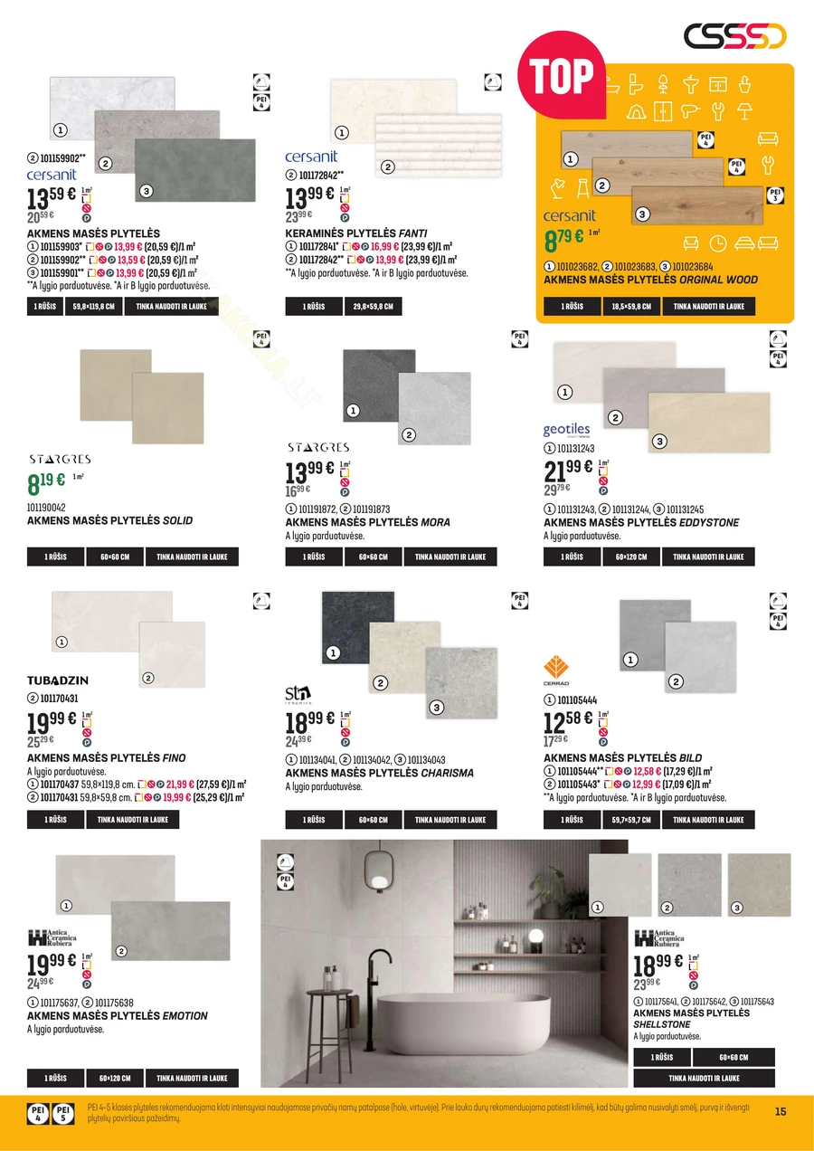SENUKAI akcijų leidinys Nr. 29 puslapis 15