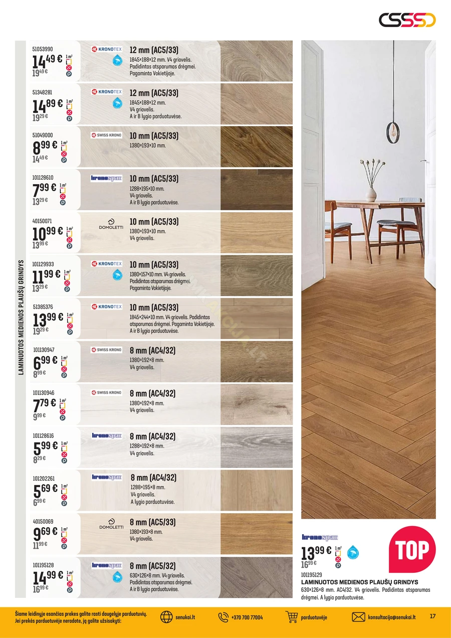 SENUKAI akcijų leidinys Nr. 29 puslapis 17