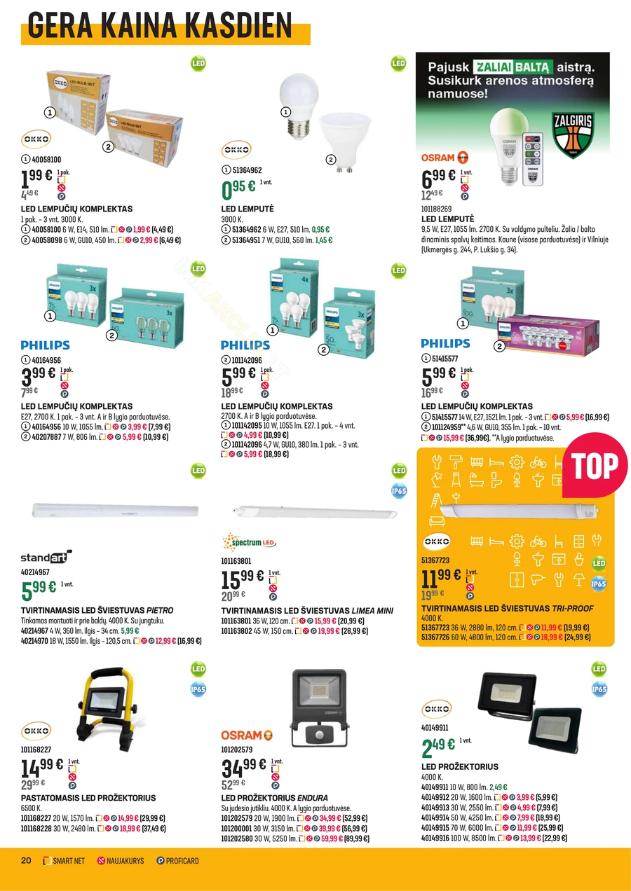 SENUKAI akcijų leidinys Nr. 29 puslapis 20