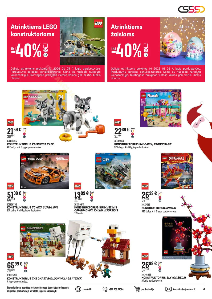 SENUKAI akcijų leidinys Nr. 29 puslapis 3