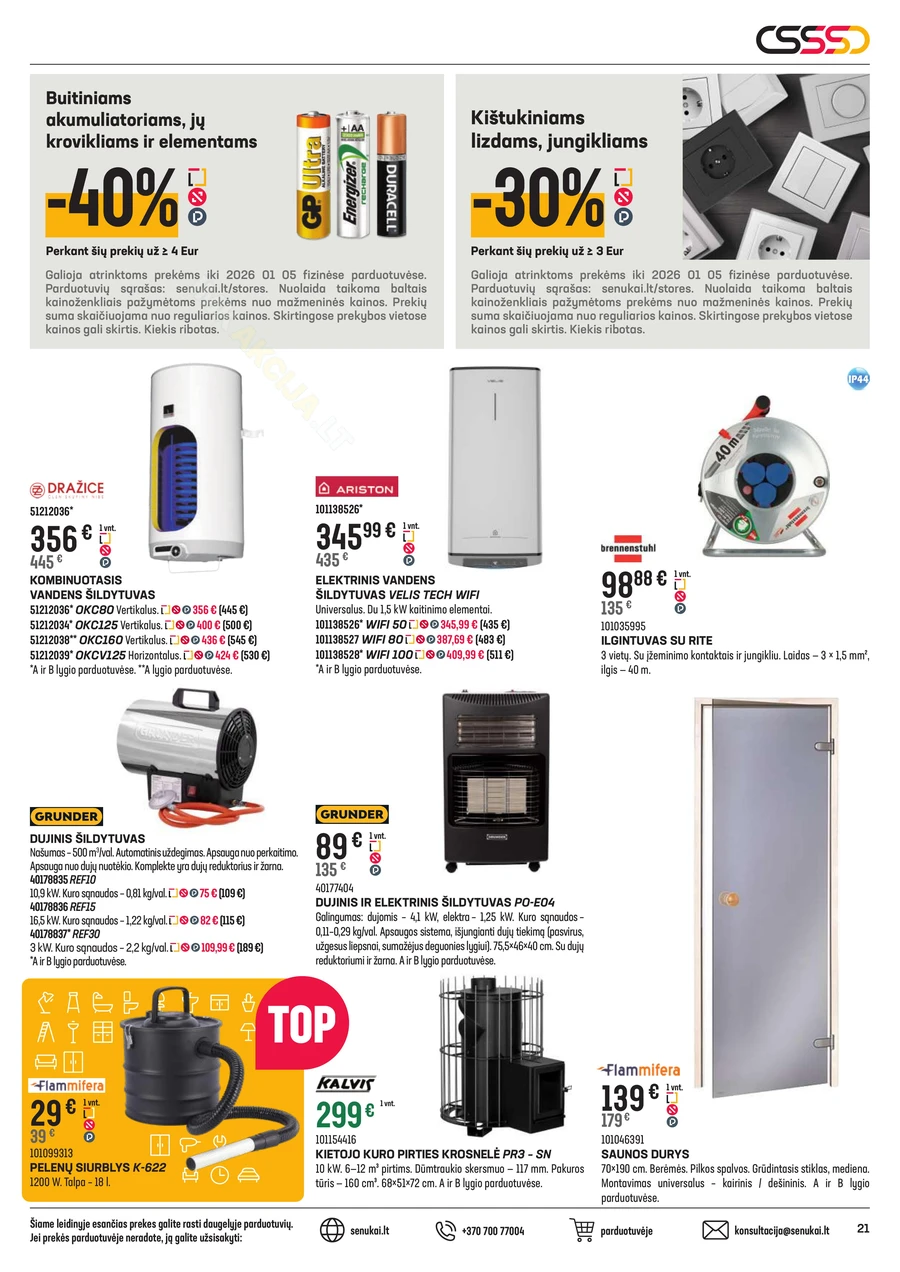 SENUKAI akcijų leidinys Nr. 29 puslapis 21