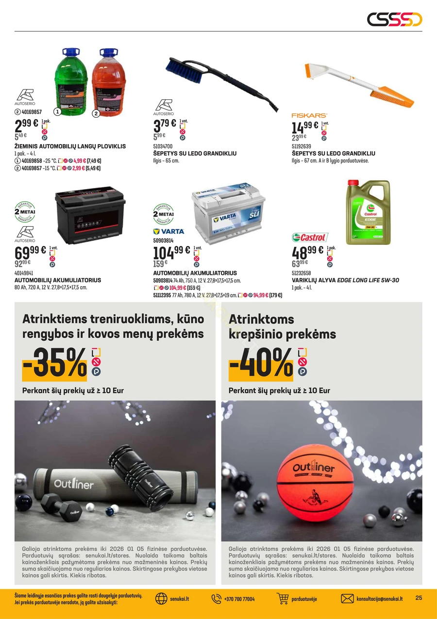 SENUKAI akcijų leidinys Nr. 29 puslapis 25