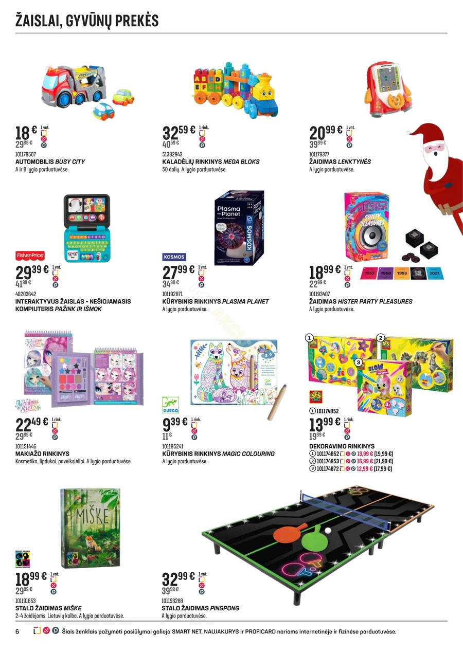 SENUKAI akcijų leidinys Nr. 29 puslapis 6