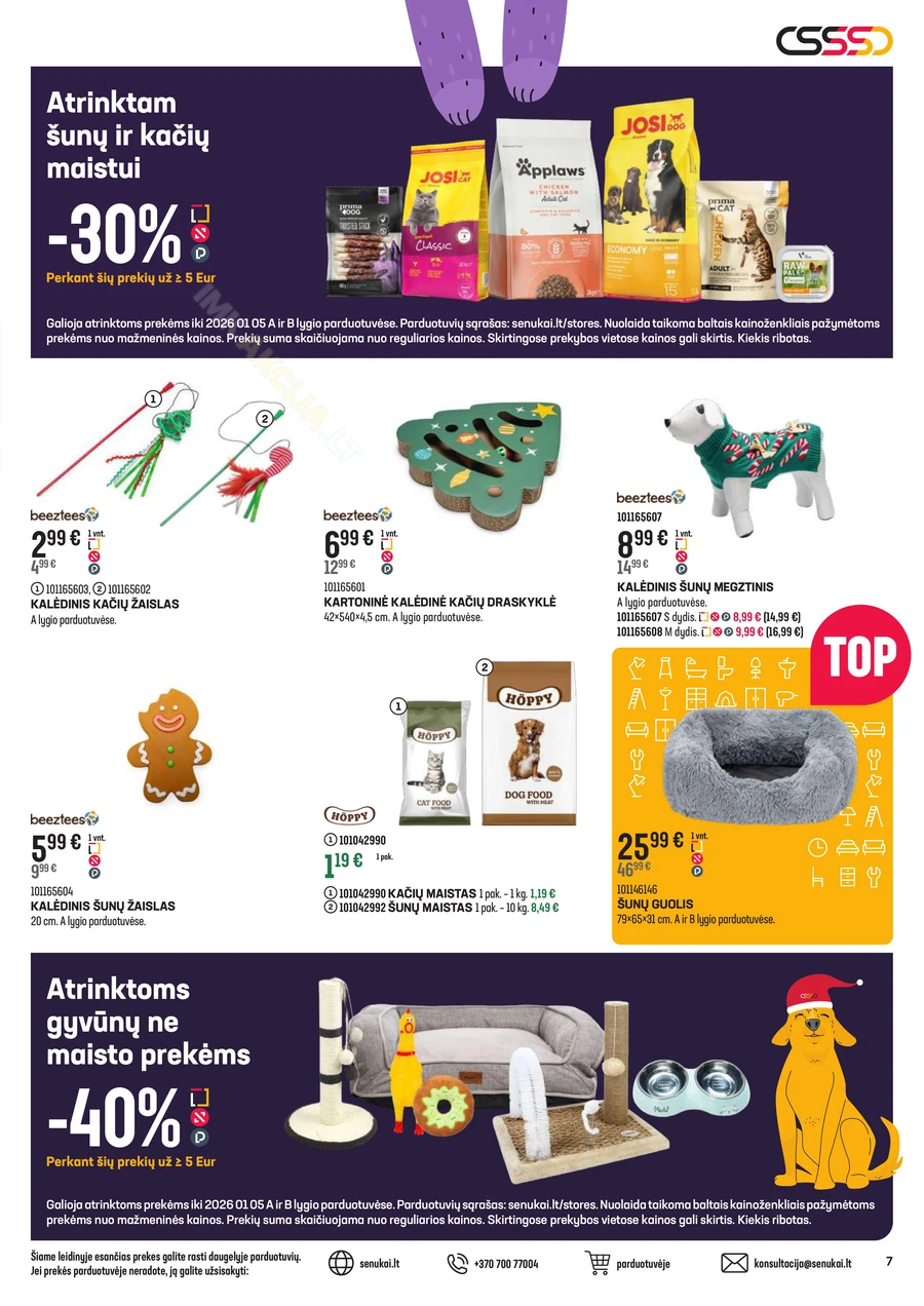 SENUKAI akcijų leidinys Nr. 29 puslapis 7