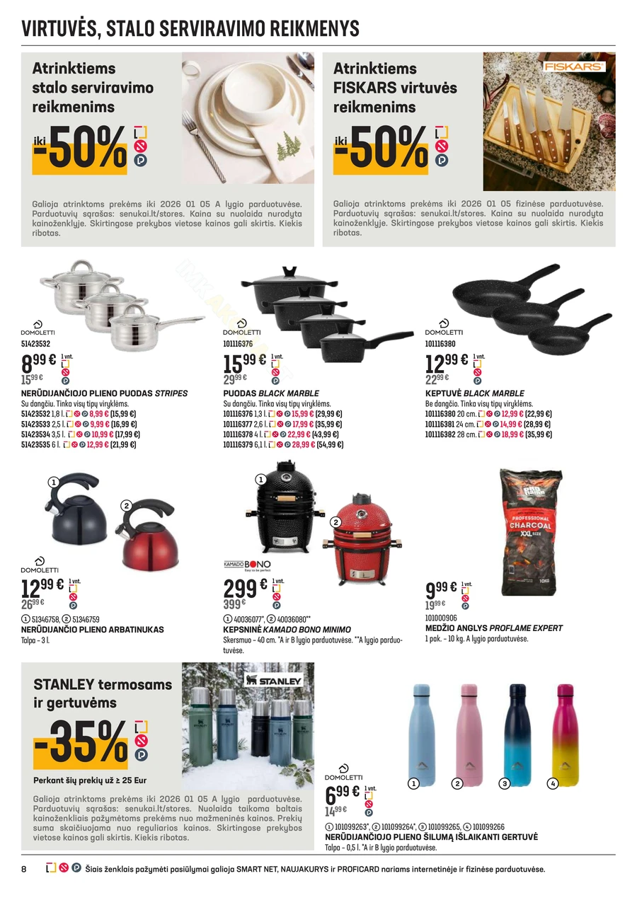 SENUKAI akcijų leidinys Nr. 29 puslapis 8