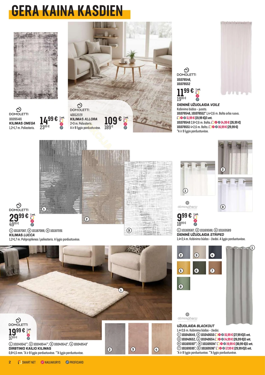 SENUKAI akcijų leidinys Nr. 1 puslapis 2