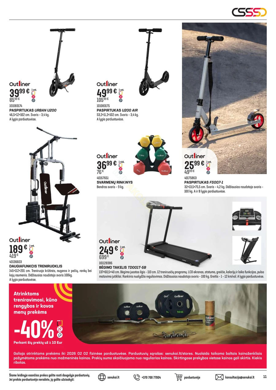 SENUKAI akcijų leidinys Nr. 1 puslapis 11