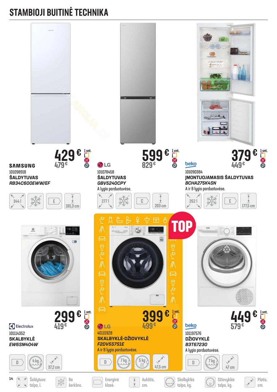 SENUKAI akcijų leidinys Nr. 1 puslapis 14