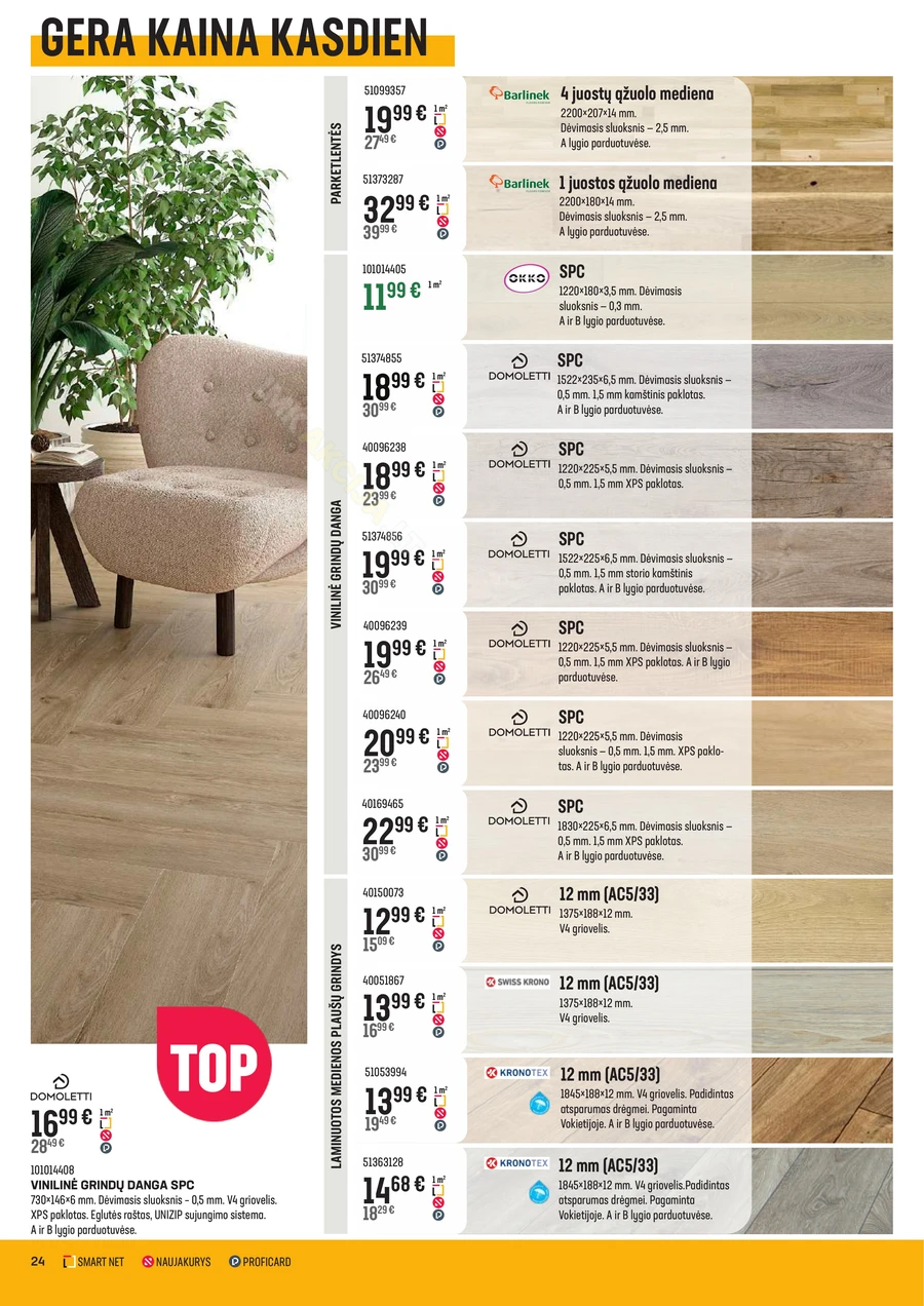 SENUKAI akcijų leidinys Nr. 1 puslapis 24