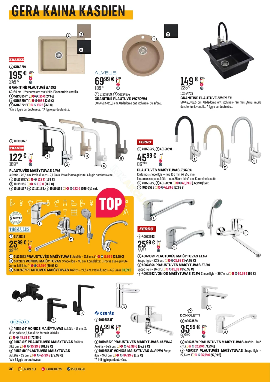 SENUKAI akcijų leidinys Nr. 1 puslapis 30