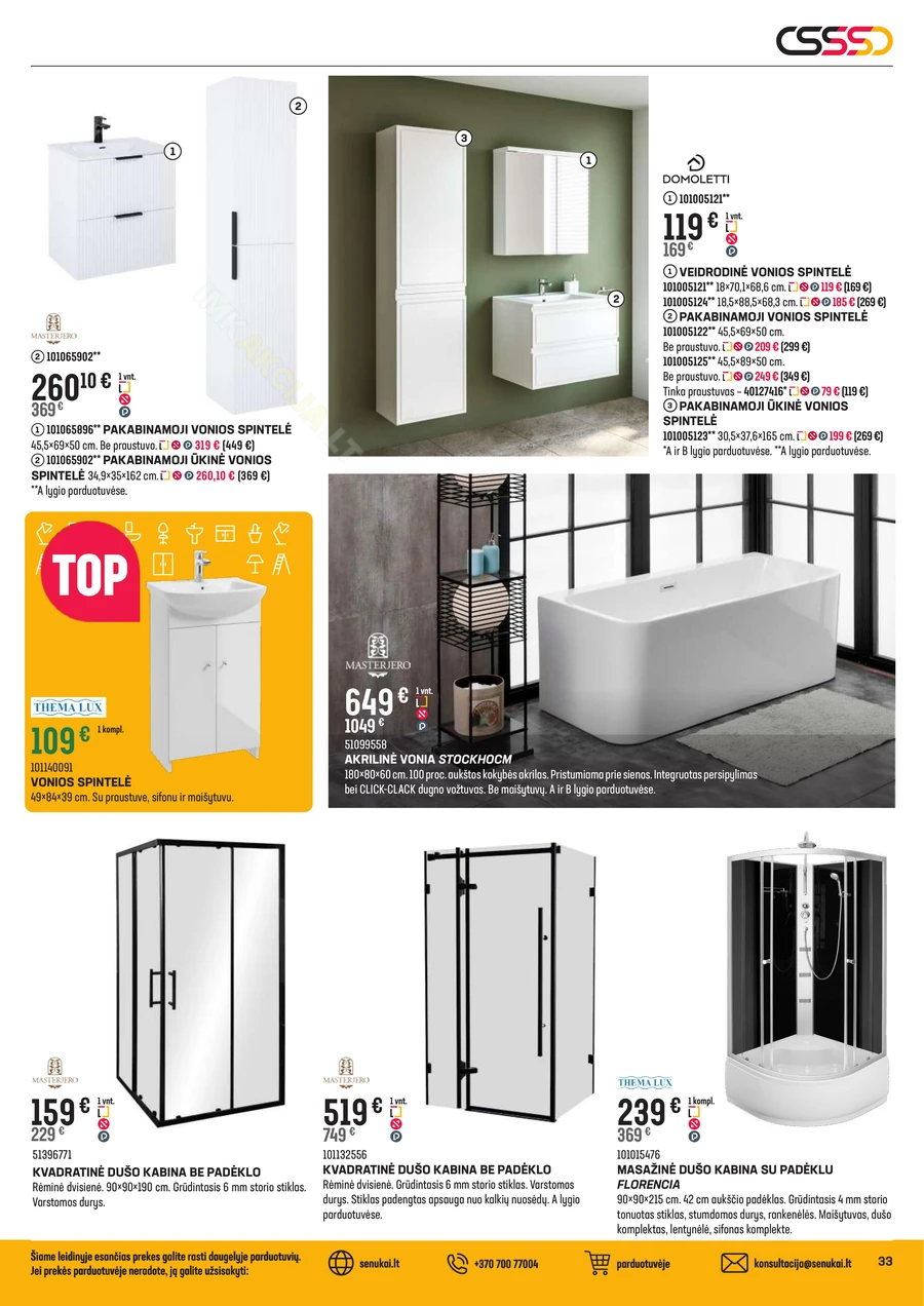 SENUKAI akcijų leidinys Nr. 1 puslapis 33