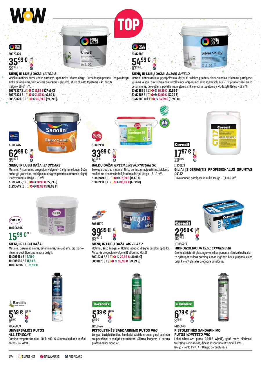 SENUKAI akcijų leidinys Nr. 1 puslapis 34