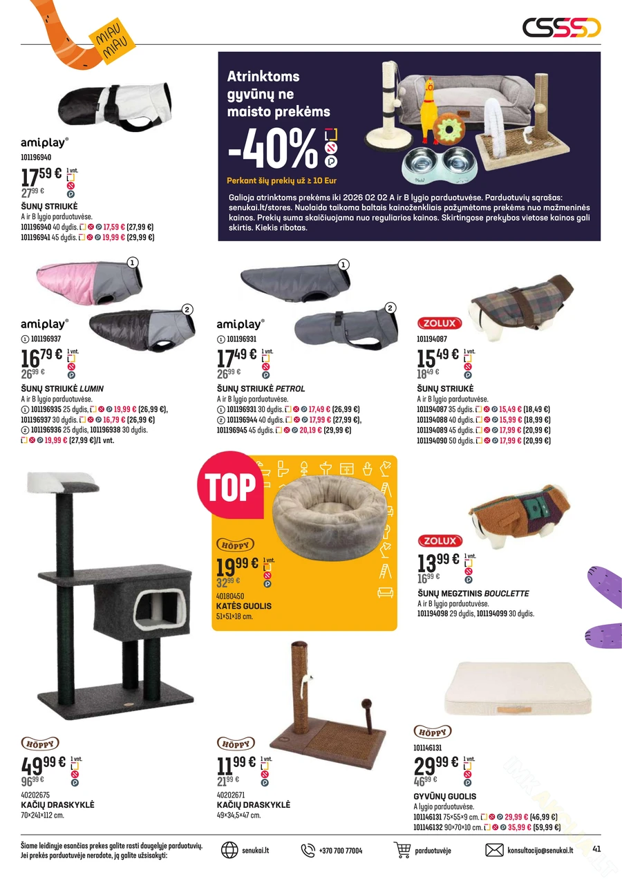 SENUKAI akcijų leidinys Nr. 1 puslapis 41