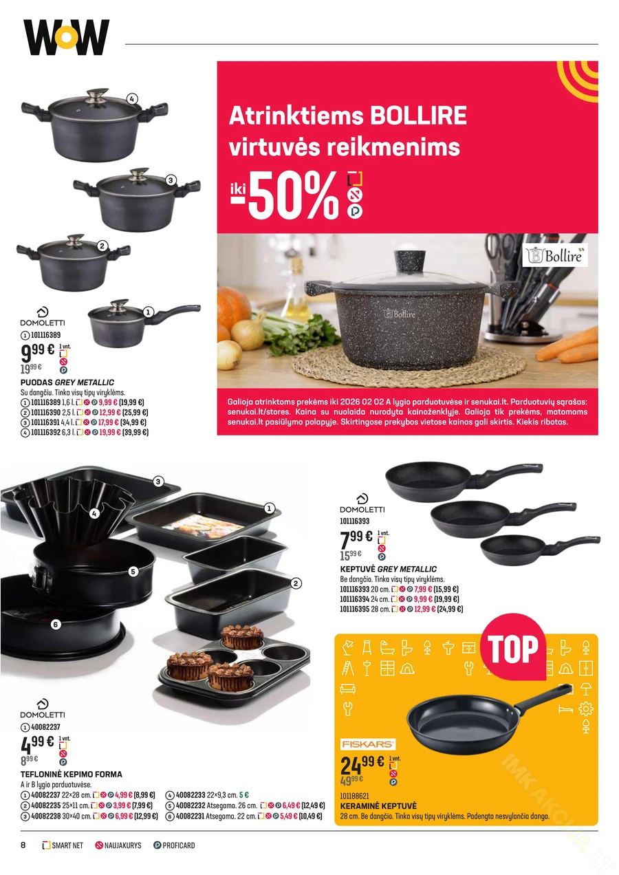 SENUKAI akcijų leidinys Nr. 1 puslapis 8