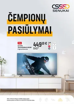 SENUKAI akcijų leidinys Nr. 3