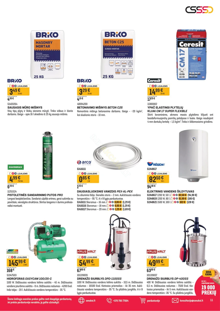 SENUKAI akcijų leidinys Nr. 7 puslapis 11