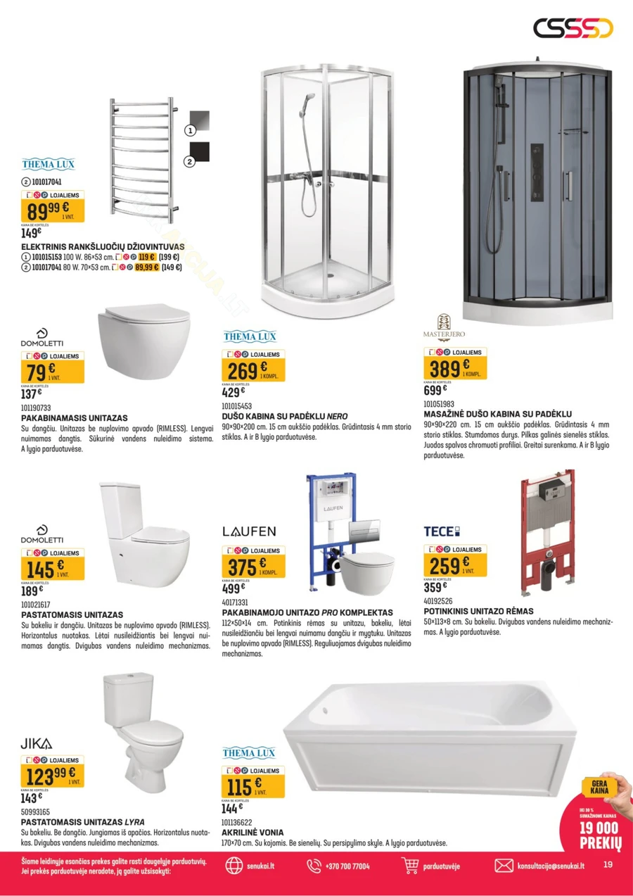 SENUKAI akcijų leidinys Nr. 7 puslapis 19