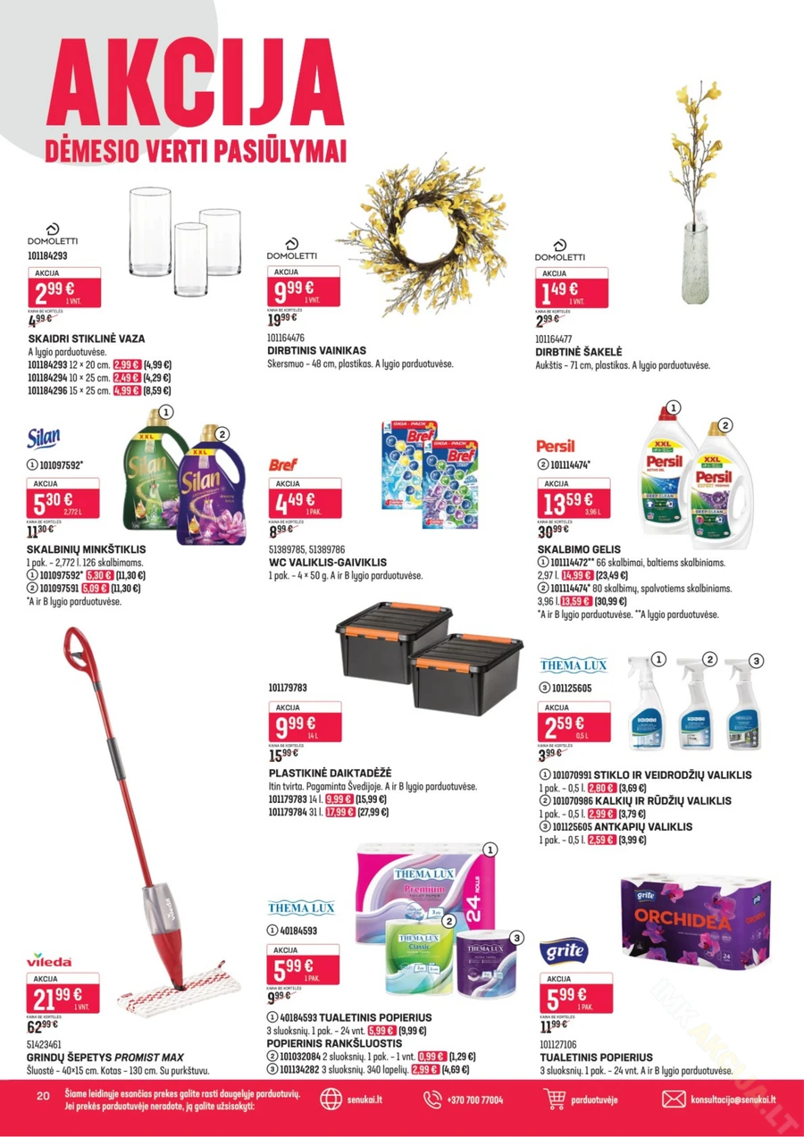 SENUKAI akcijų leidinys Nr. 7 puslapis 20