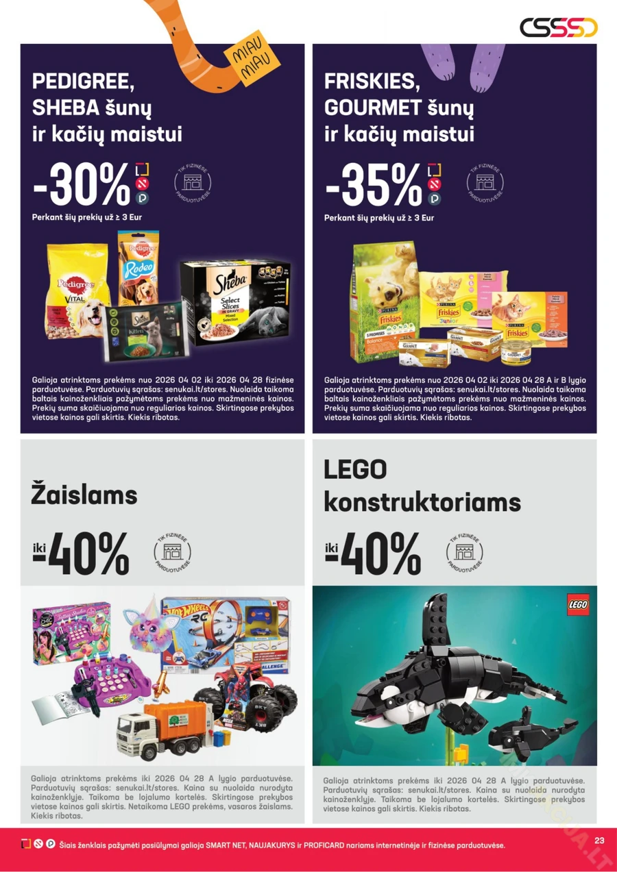 SENUKAI akcijų leidinys Nr. 7 puslapis 23