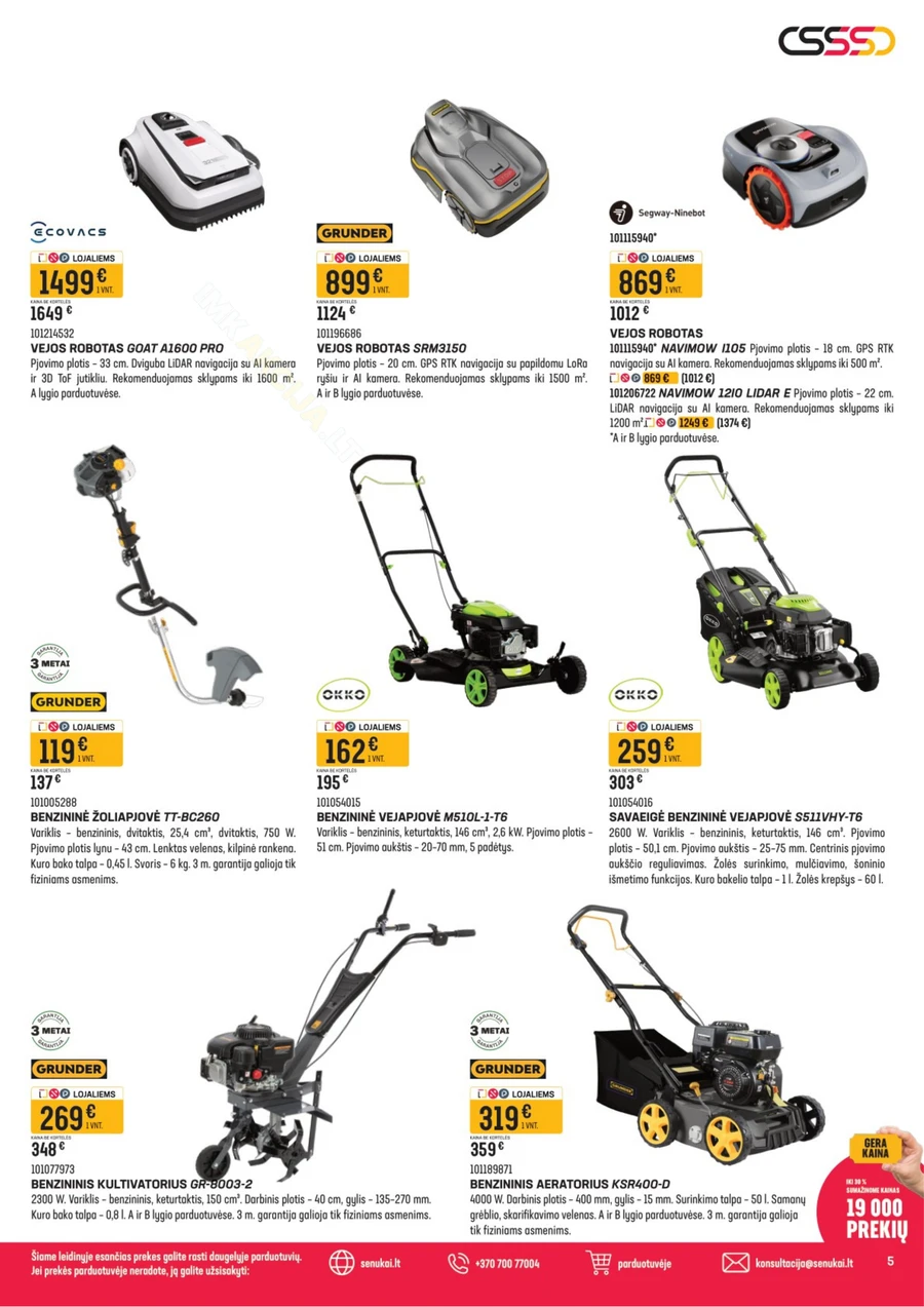 SENUKAI akcijų leidinys Nr. 7 puslapis 5