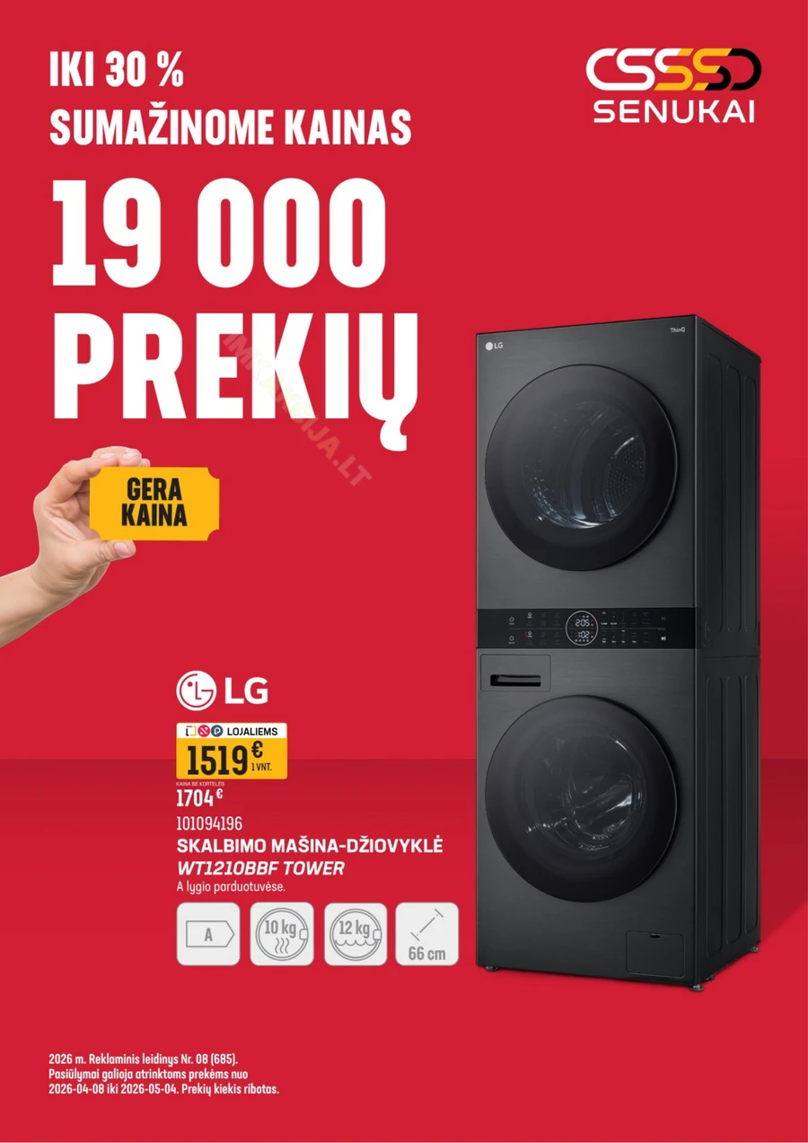 SENUKAI akcijų leidinys Nr. 8 puslapis 1