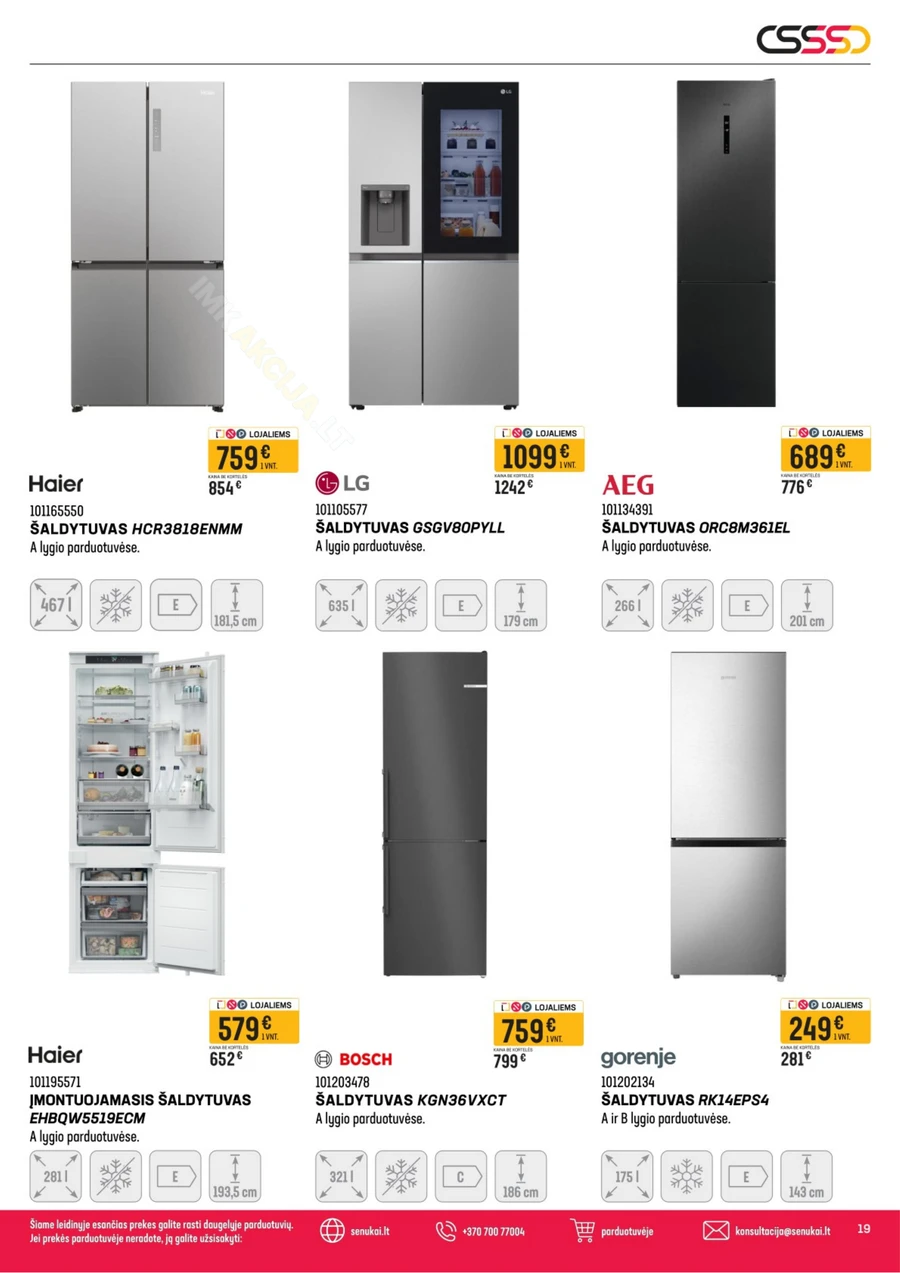 SENUKAI akcijų leidinys Nr. 8 puslapis 19